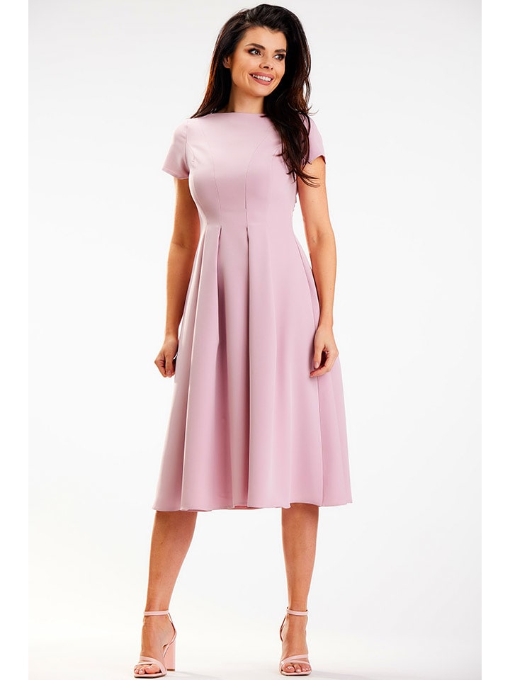 Awama Sukienka w kolorze jasnoróżowym rozmiar: L