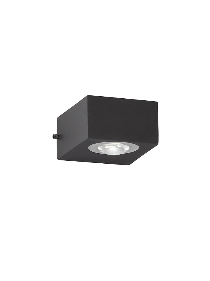 FISCHER & HONSEL Lampa zewnętrzna LED "Helsinki" w kolorze czarnym - 8 x 5 cm rozmiar: onesize