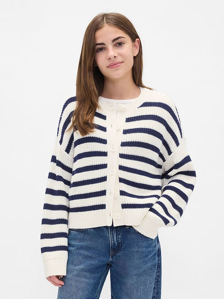 GAP Kardigan w kolorze białym rozmiar: 140/146