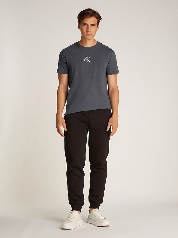 CALVIN KLEIN JEANS Koszulka w kolorze czarnym rozmiar: L