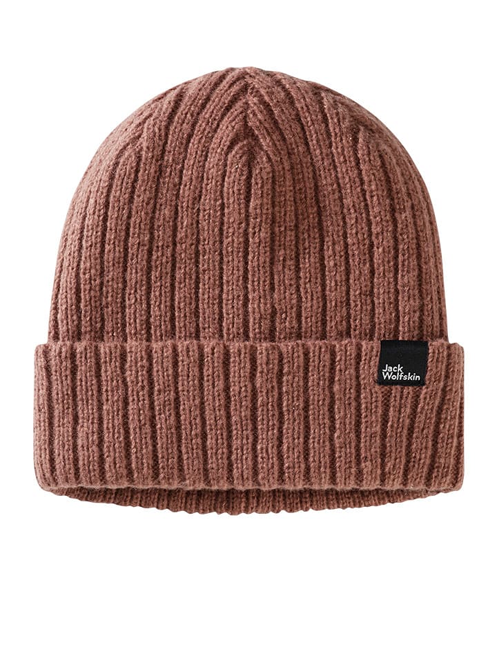 Jack Wolfskin Czapka beanie "Cushy" w kolorze jasnoróżowym rozmiar: S