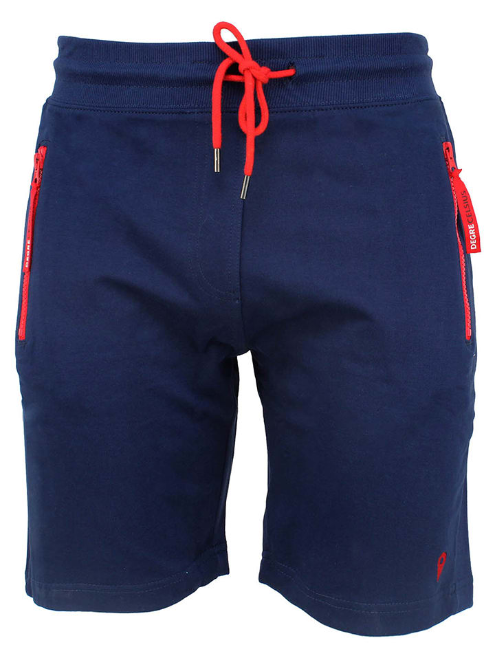 Peak Mountain Szorty dresowe "Corelie" w kolorze granatowym rozmiar: XXL