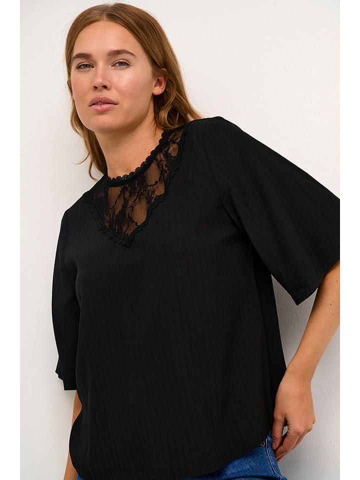 Kaffe Bluzka w kolorze czarnym rozmiar: 42