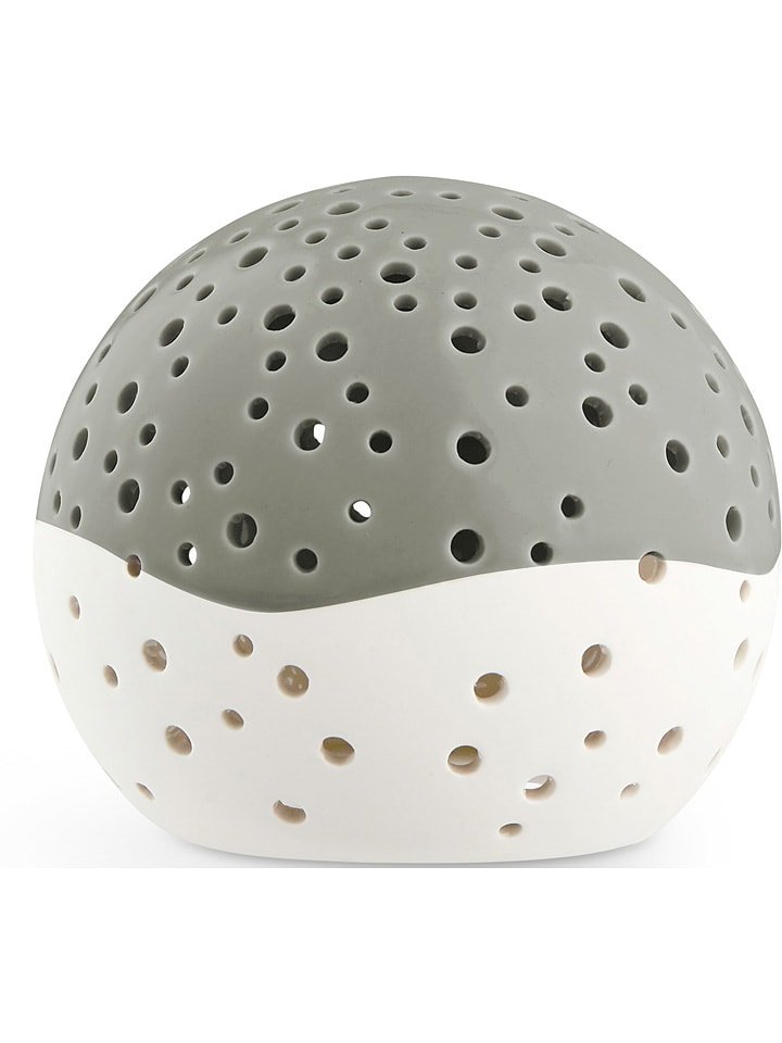 Kähler Świecznik w kolorze zielonym - wys. 10,5 cm rozmiar: onesize