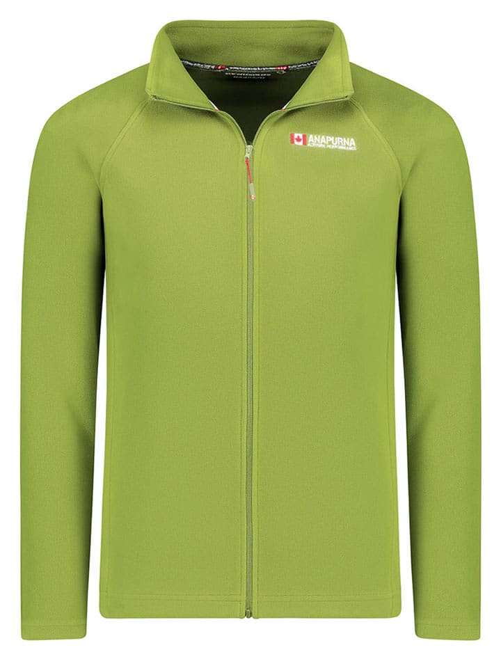 ANAPURNA Kurtka polarowa "Tonneau" w kolorze zielonym rozmiar: XL