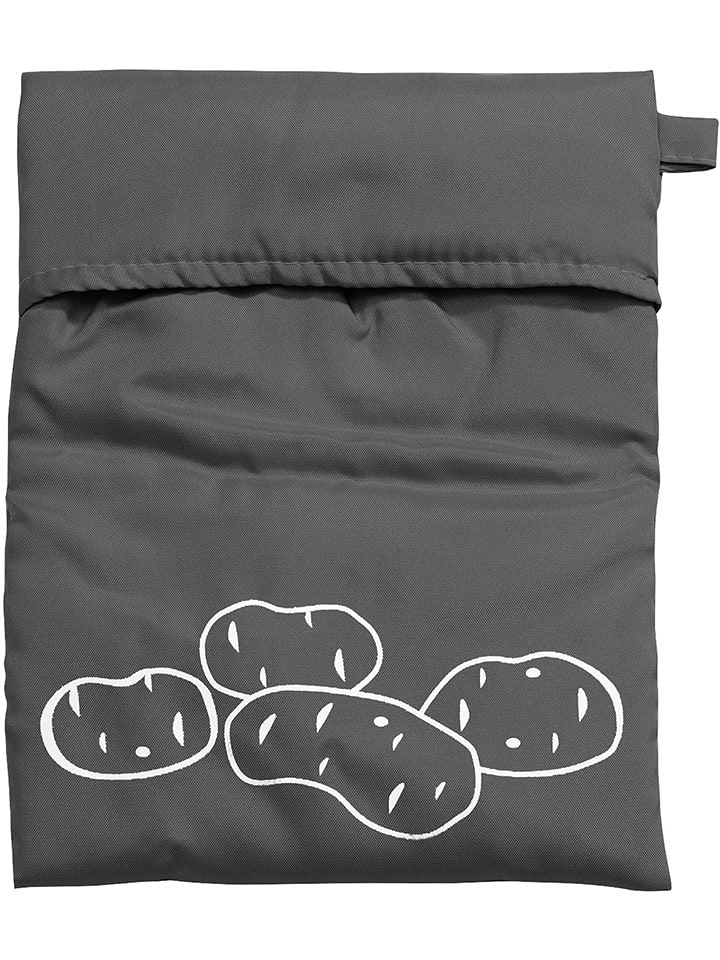 Wenko Woreczek w kolorze szarym do gotowania w kuchence mikrofalowej - 25 x 21 cm rozmiar: onesize