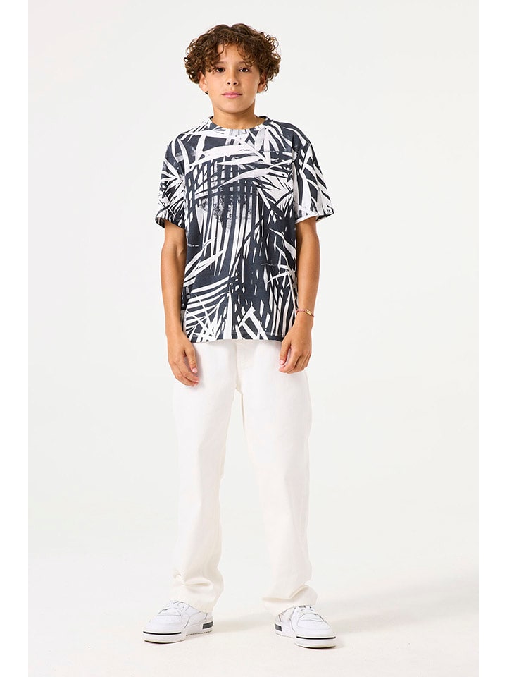 Garcia Koszulka w kolorze granatowym rozmiar: 152/158