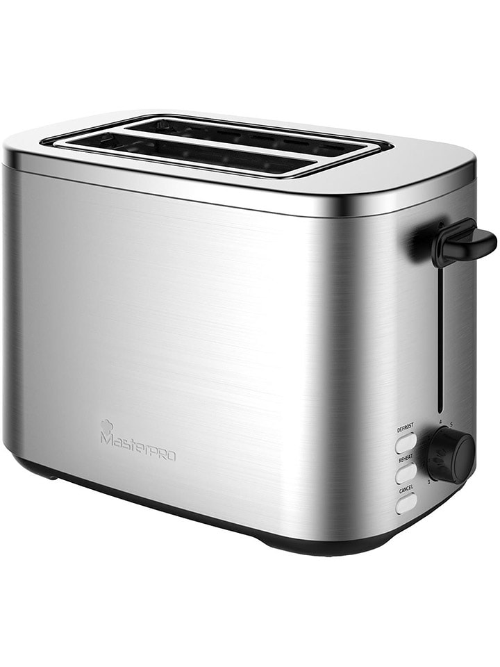 Masterpro Toster w kolorze srebrnym rozmiar: onesize
