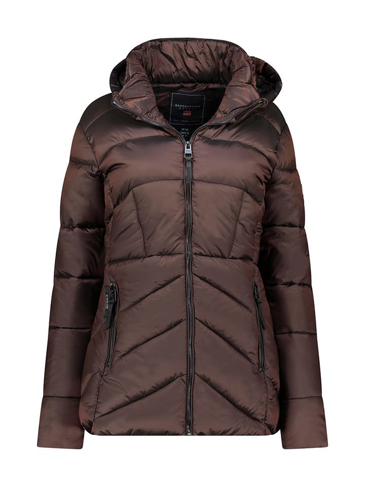 Geographical Norway Kurtka zimowa "Blanche" w kolorze brązowym rozmiar: 3XL