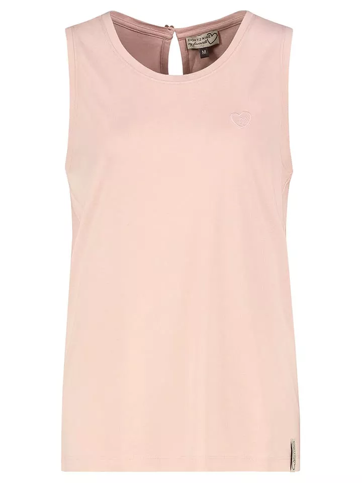 Eight2Nine Top w kolorze jasnoróżowym rozmiar: XS