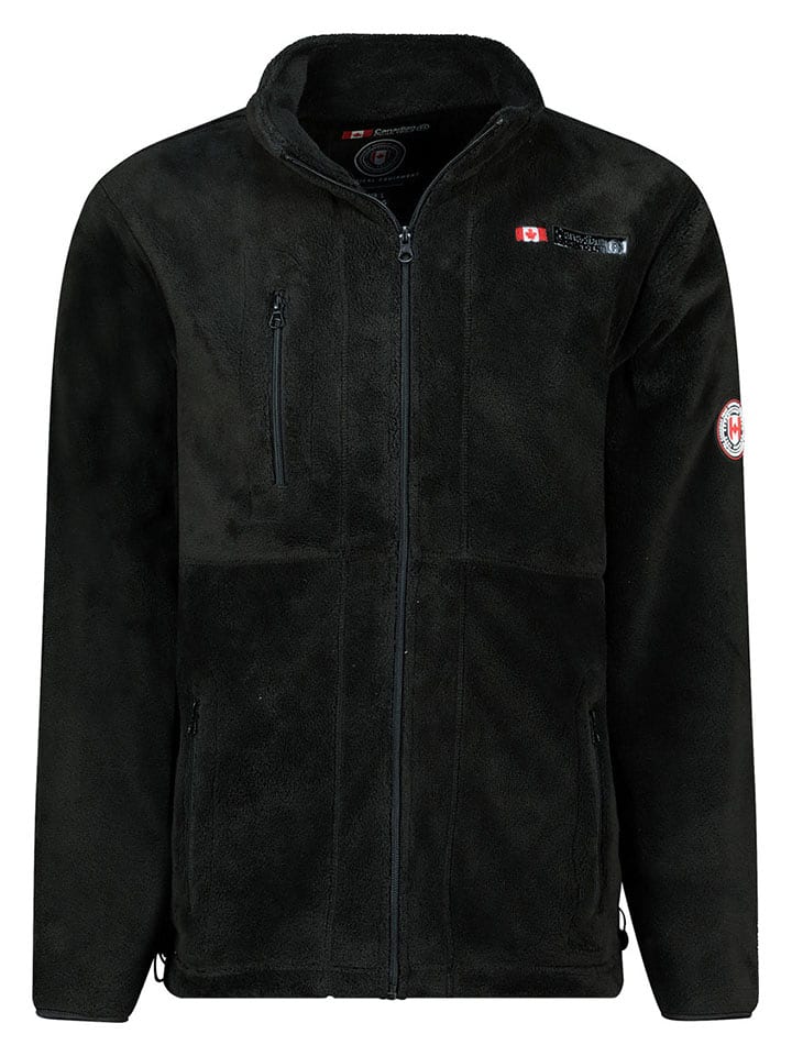 Canadian Peak Kurtka polarowa "Uploadek" w kolorze czarnym rozmiar: 164