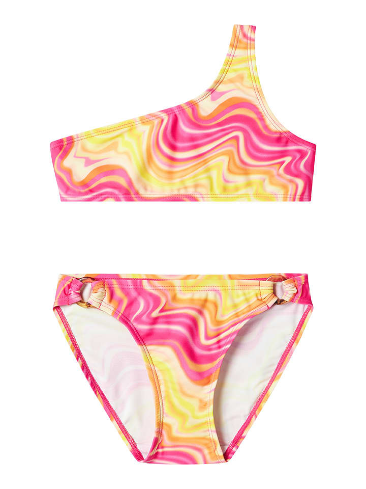 name it Bikini w kolorze różowo-żółtym rozmiar: 110/116