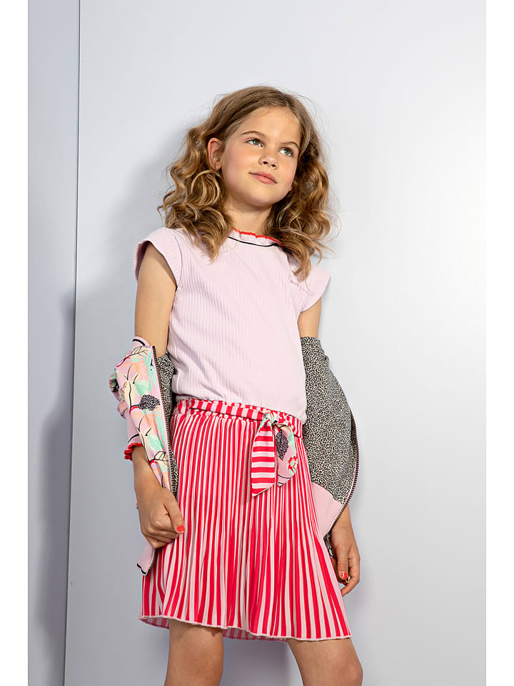 NONO Sukienka w kolorze jasnoróżowo-czerwonym rozmiar: 122/128