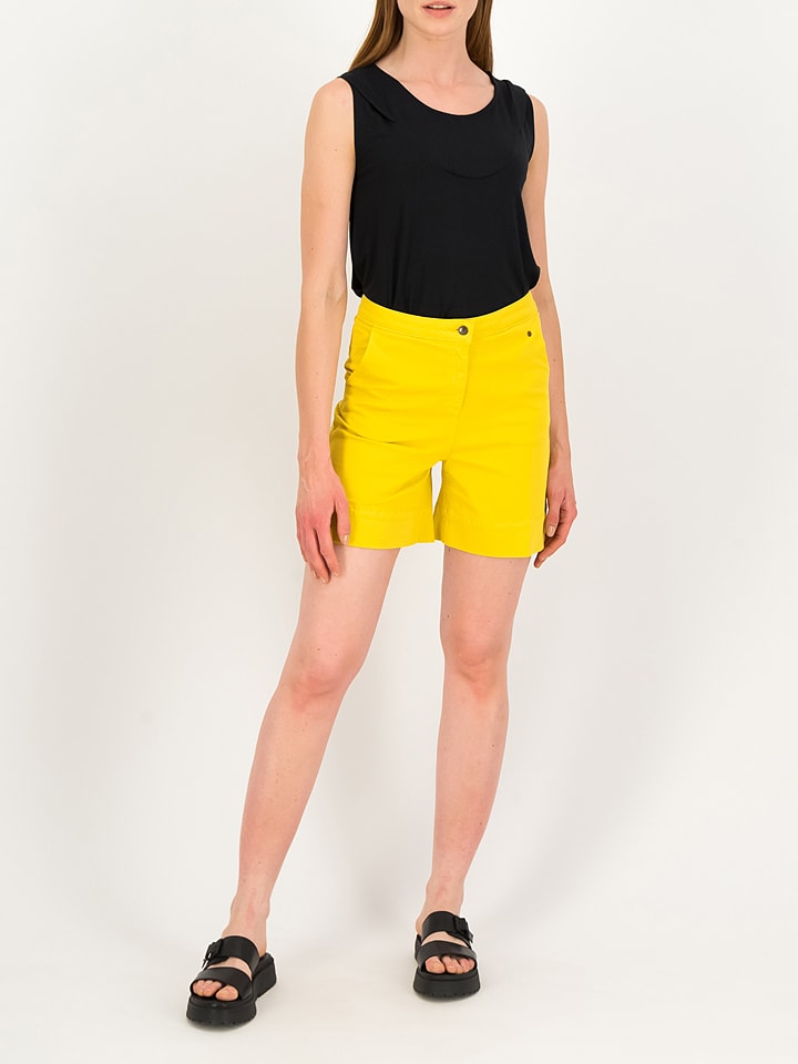 Blutsgeschwister Szorty "Hipsta Holiday Scout" w kolorze żółtym rozmiar: S