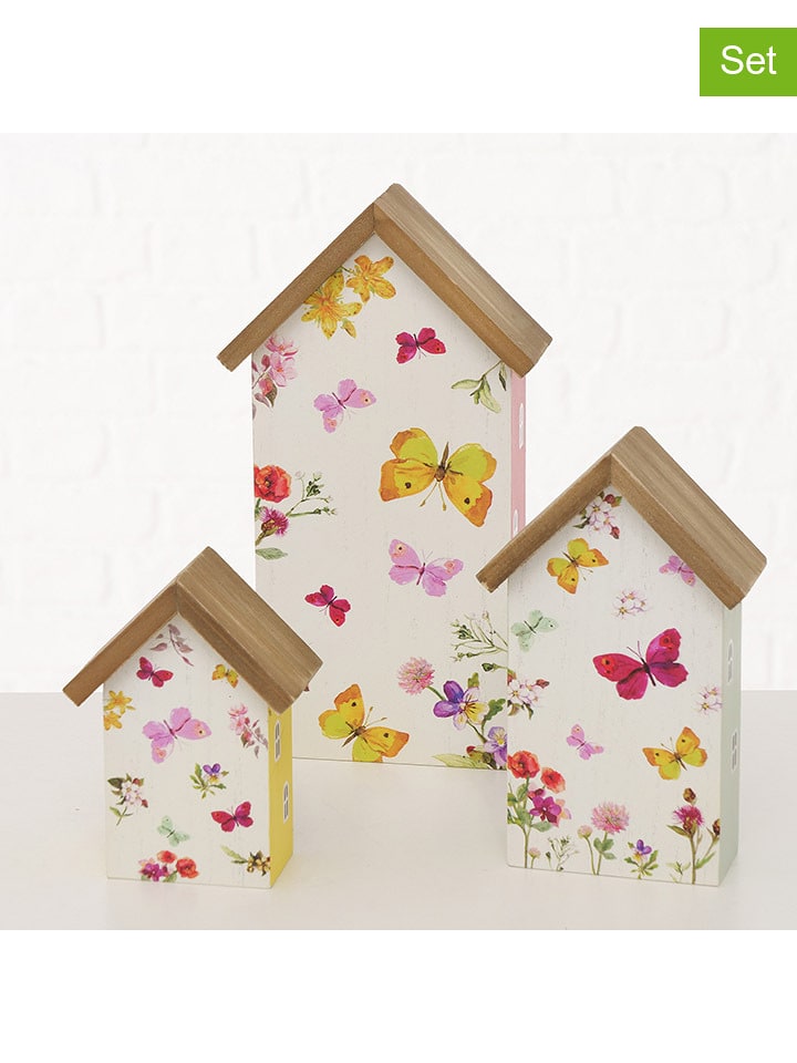 Boltze Dekoracje (3 szt.) "Hippie" ze wzorem rozmiar: onesize