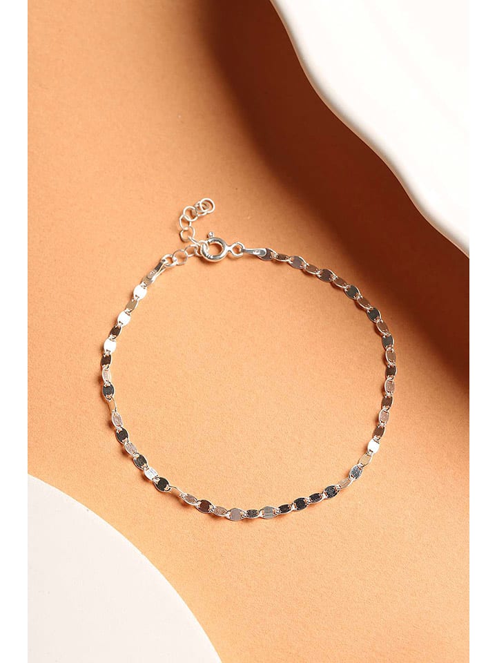 Heliophilia Srebrna bransoletka z elementami ozdobnymi rozmiar: onesize