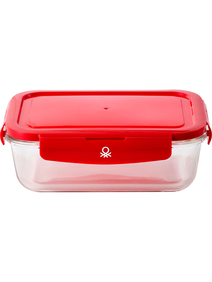 Benetton Pojemnik w kolorze czerwonym - 840 ml rozmiar: onesize