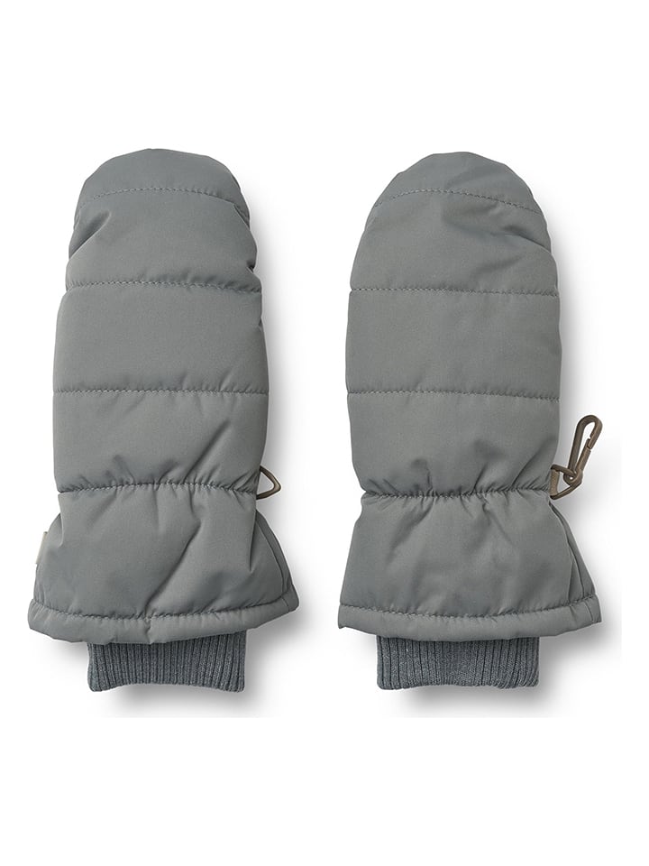 Wheat Rękawiczki funkcyjne "Mittens" w kolorze szarym rozmiar: 140-152