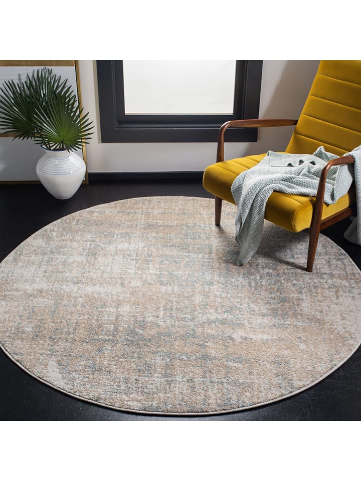 Safavieh Dywan w kolorze beżowo-niebieskim rozmiar: 122x122 cm