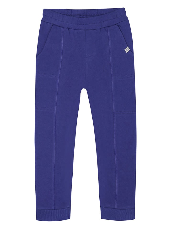 Noppies Spodnie "Lindon" - Regular fit - w kolorze granatowym rozmiar: 140