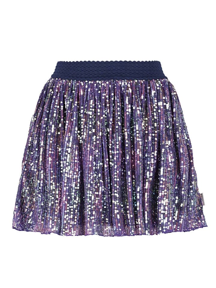 B.Nosy Spódnica "River" w kolorze granatowo-fioletowym rozmiar: 134/140