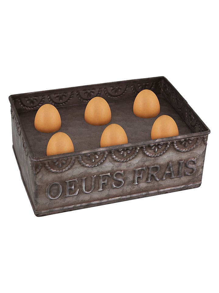 Anticline Pudełko "Ufs Frais" w kolorze srebrnym na jajka rozmiar: onesize