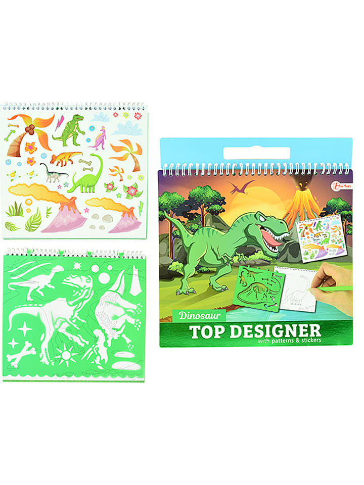 Toi-Toys Szkicownik "Top Designer - Dino" - 6+ rozmiar: onesize