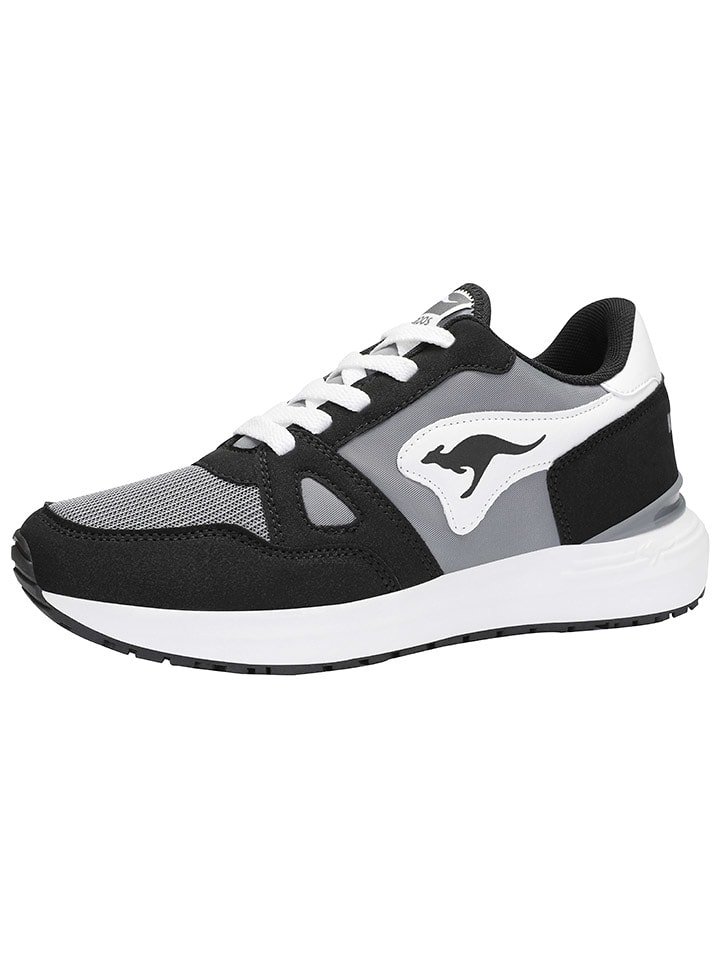 Kangaroos Sneakersy "K-Sneak Jay" w kolorze czarno-szarym rozmiar: 32