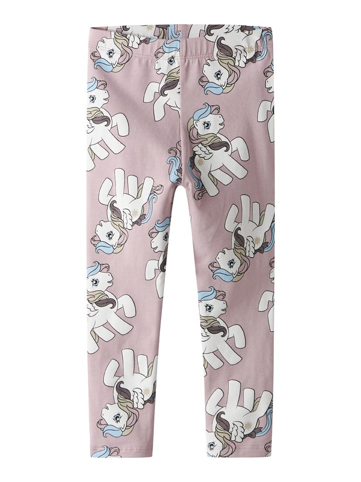 name it Legginsy "Omba" w kolorze jasnoróżowym rozmiar: 110