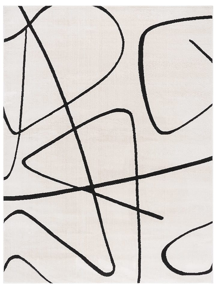 Safavieh Dywan "Melody" w kolorze kremowo-czarnym rozmiar: 66x183 cm