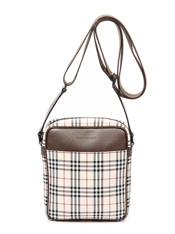 Burberry Torebka w kolorze beżowo-brązowym - 18 x 22 x 6,5 cm rozmiar: onesize