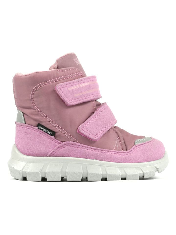 Richter Shoes Kozaki zimowe "Snow mini" w kolorze jasnoróżowym rozmiar: 22