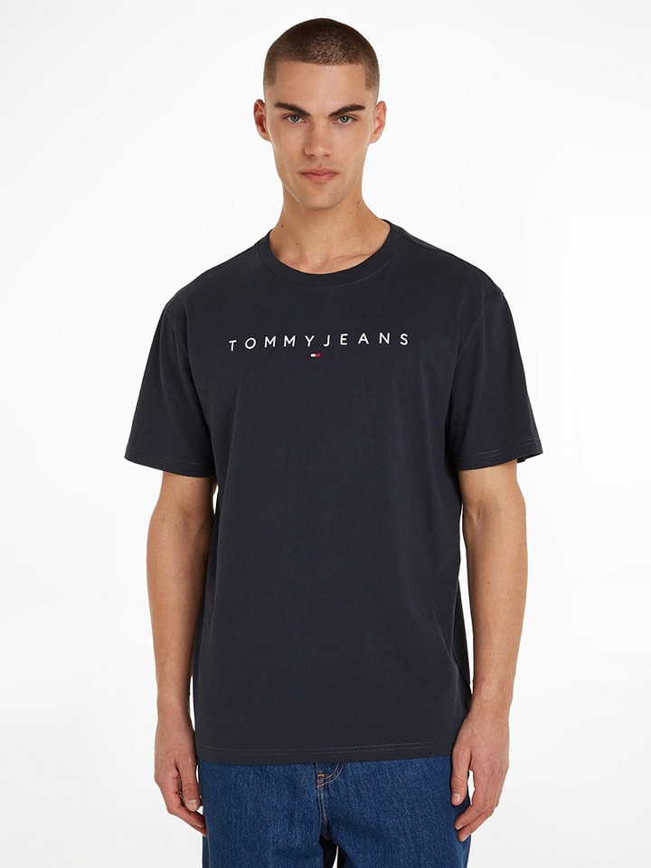 TOMMY JEANS Koszulka w kolorze granatowym rozmiar: S