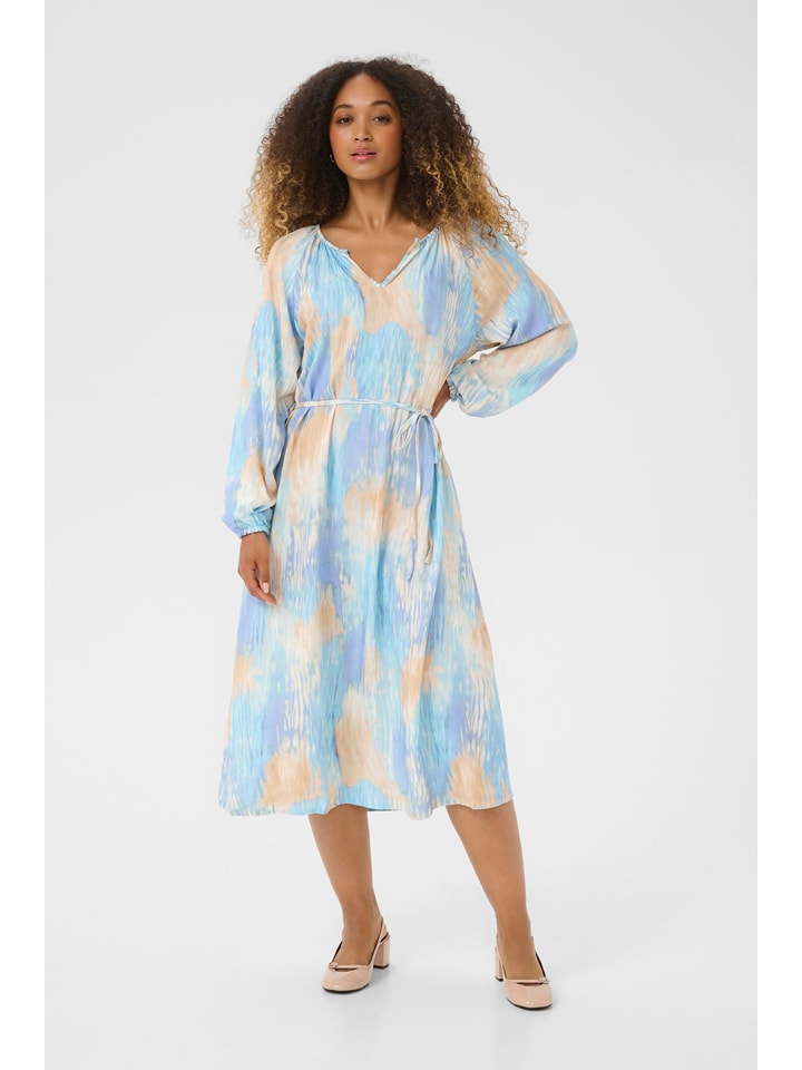 Kaffe Sukienka w kolorze błękitnym rozmiar: L/XL