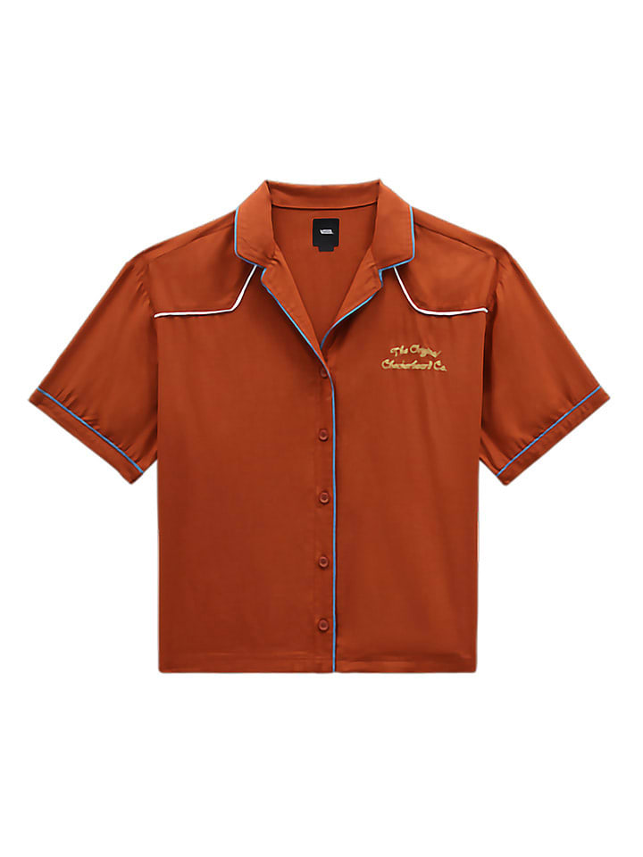 Vans Bluzka "Dusk Downer" w kolorze jasnobrązowym rozmiar: XS