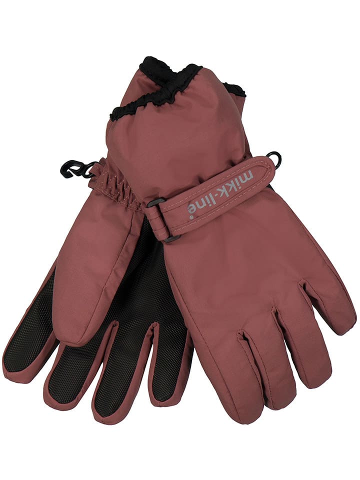 mikk-line Rękawiczki funkcyjne w kolorze jasnobrązowym rozmiar: 122/128