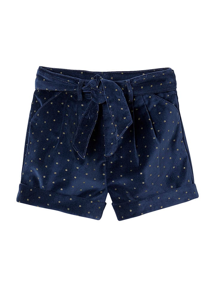 vertbaudet Szorty w kolorze granatowym rozmiar: 128