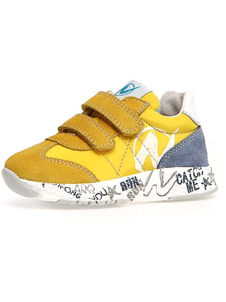 Naturino Sneakersy "Jesko" w kolorze żółtym rozmiar: 22