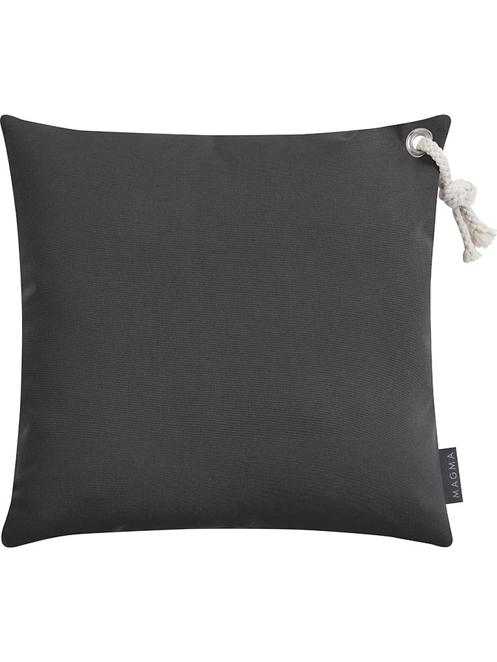 Magma Heimtex Poszewka outdoorowa "Kos" w kolorze antracytowym na poduszkę - 40 x 40 cm rozmiar: onesize