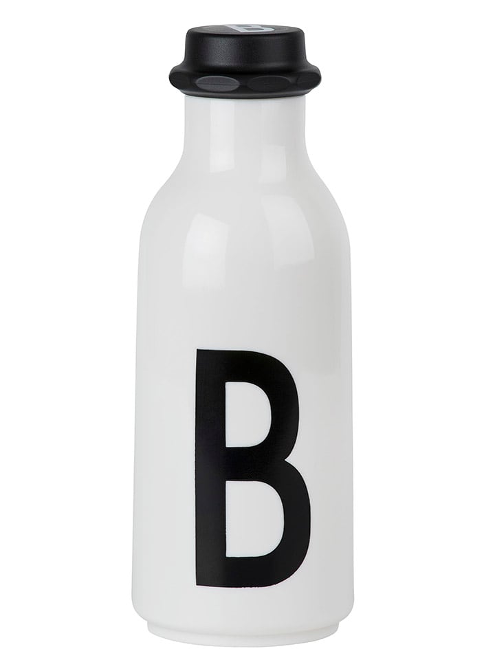 Design Letters Bidon w kolorze białym - 500 ml rozmiar: onesize