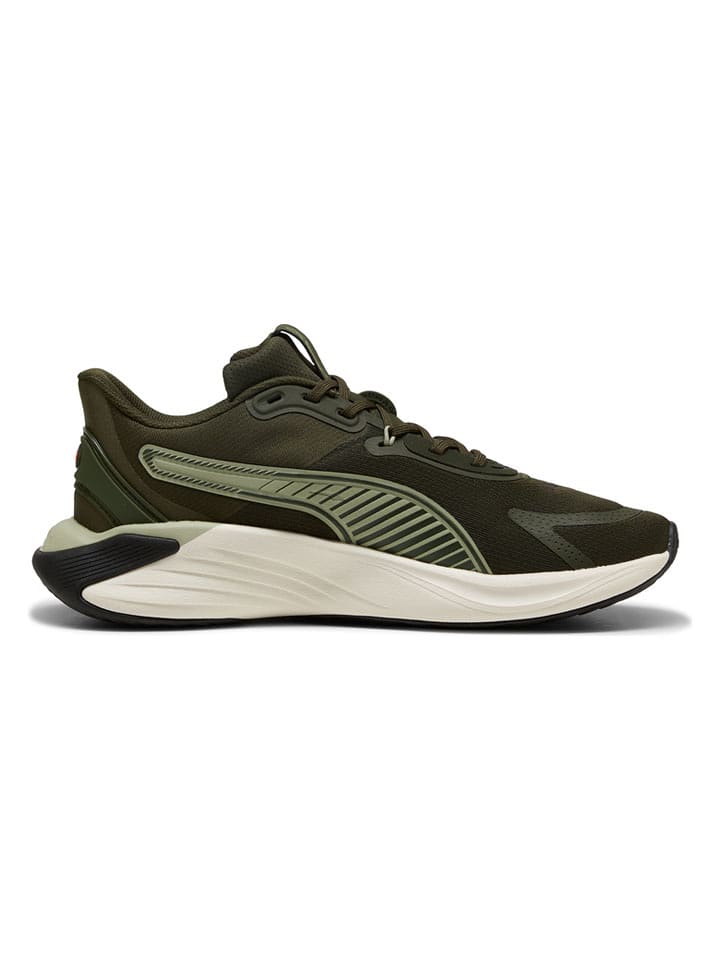Puma Buty sportowe "PWR Hybrid TR" w kolorze ciemnozielonym rozmiar: 43
