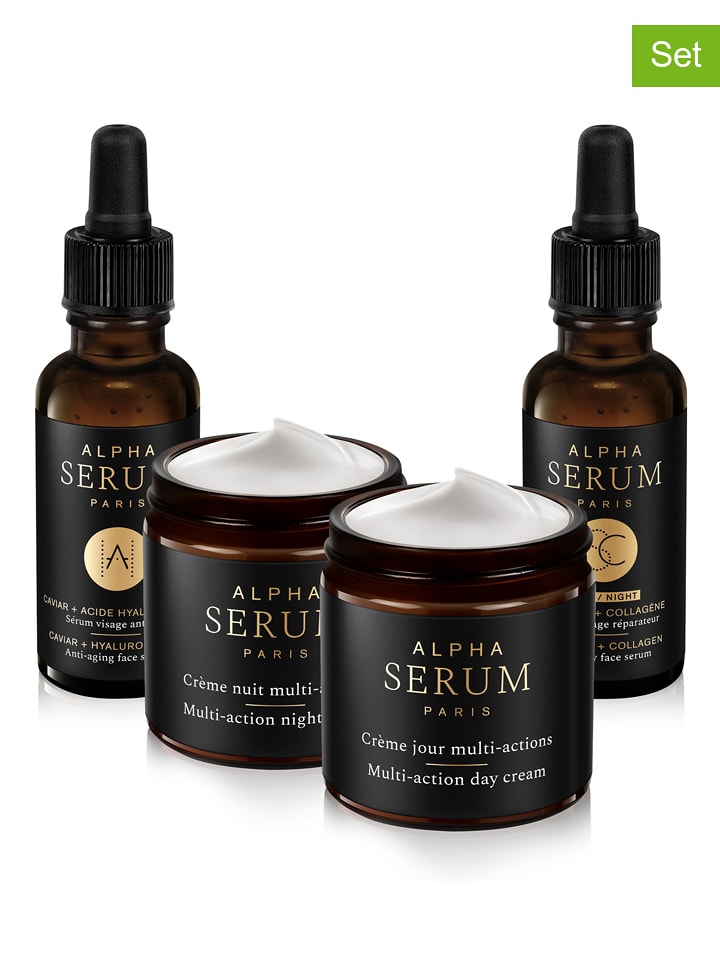 Alphasérum 4-częściowy zestaw do pielęgnacji twarzy rozmiar: onesize