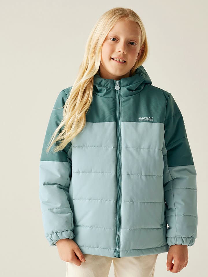 Regatta Kurtka pikowana "Lofthouse" w kolorze turkusowym rozmiar: 104