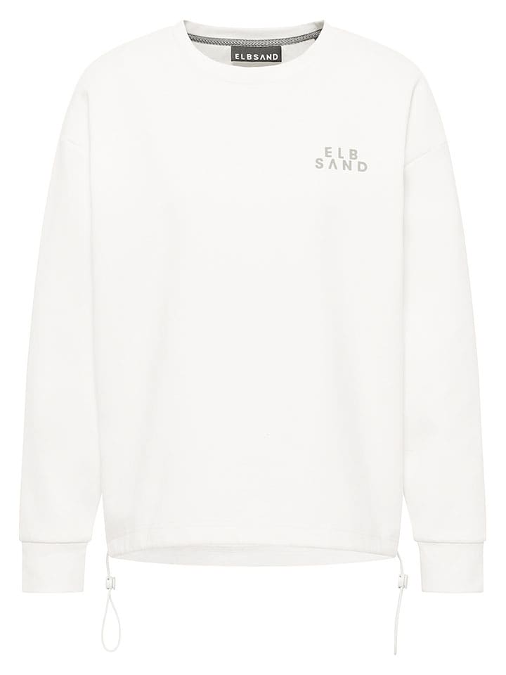 ELBSAND Bluza "Caris" w kolorze białym rozmiar: XL