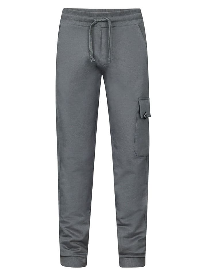 Retour Spodnie dresowe "Fisk" w kolorze szarym rozmiar: 116