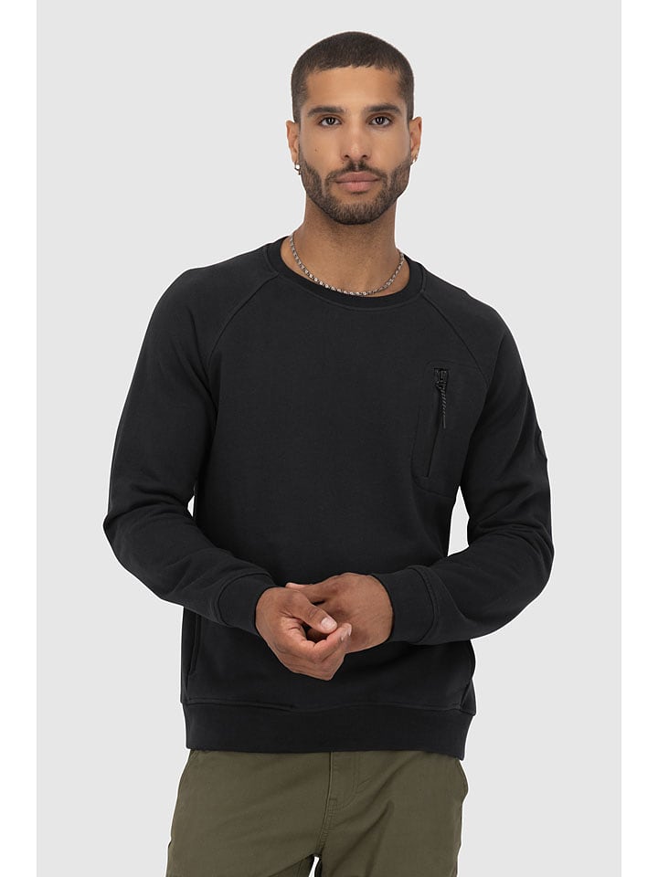 alife and kickin Bluza "Fabio" w kolorze czarnym rozmiar: XL