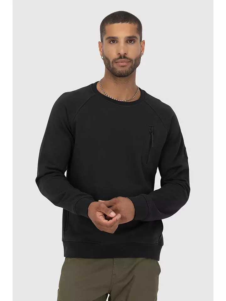 alife and kickin Bluza "Fabio" w kolorze czarnym rozmiar: XL