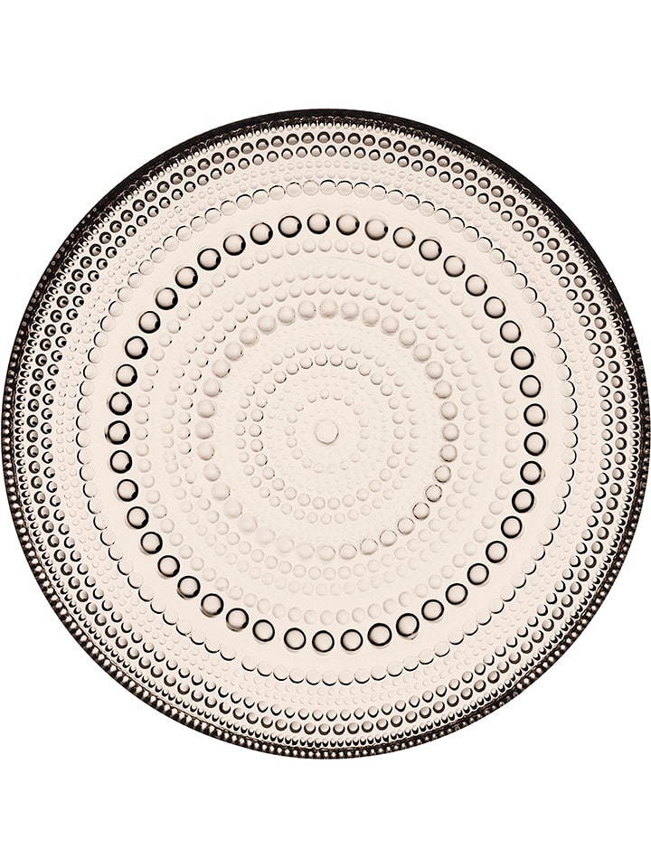 iittala Talerzyk deserowy "Kastehelmi" w kolorze beżowym - Ø 17 cm rozmiar: onesize