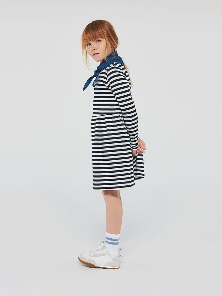 name it Sukienka "Vivia" w kolorze czarno-białym rozmiar: 110