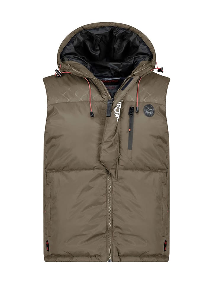 Canadian Peak Kamizelka pikowana "Vetincelleak" w kolorze khaki rozmiar: XXL